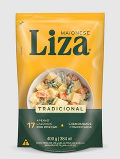 MAIONESE LIZA REGULAR SC 400G(12)