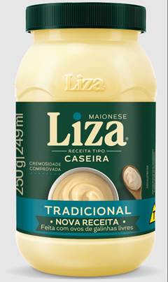 MAIONESE LIZA REGULAR PT250G(24)