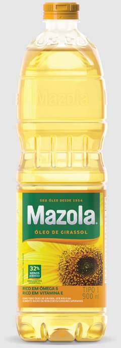 OLEO DE GIRASSOL MAZOLA PT 900ML(20)