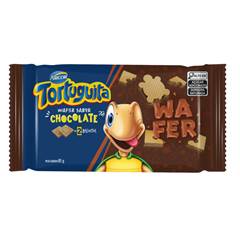 Biscoito Wafer Tortuguita Chocolate 85g