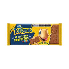 Chocolate Tablete Tortuguita Confeitos 80g