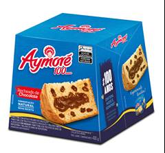 PANETONE AYMORE RECHEADO CHOCOLATE 530G