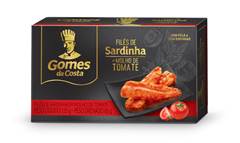 Filés de Sardinha com molho de Tomate Gomes da Costa 125g