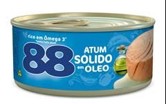 Atum Sólido em Óleo 88 - 140g