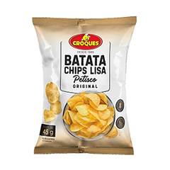 Batata Chips lisa Natural 45g