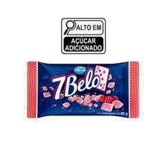 Bala 7Belo Drageada Framboesa 40g