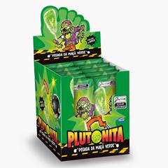 PIRULITO PLUTONITA PEGADA MAÇA VERDE24X5,5G(12)